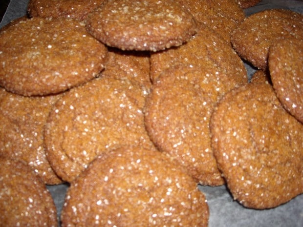 Ginger Cookies These ginger cookies are packed full of ginger flavor! If you want a ginger cookie that packs a punch these are perfect for your holiday spread!