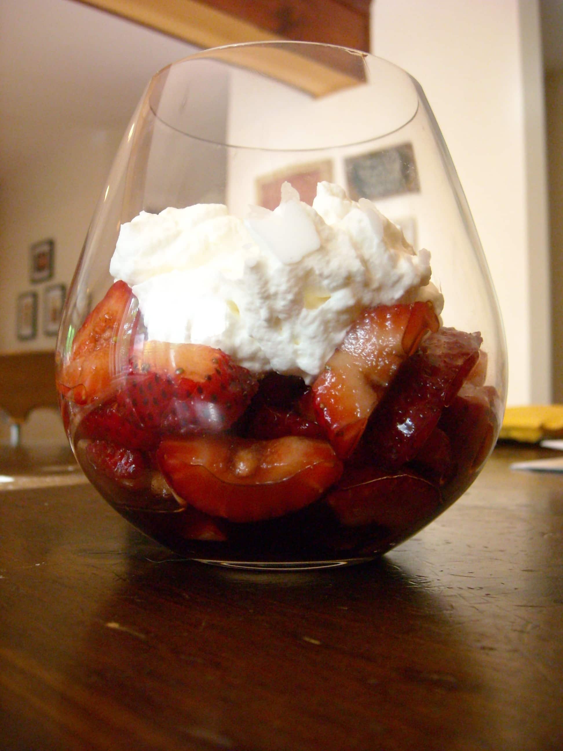 DSCN2308 Balsamic Strawberries in a glass.