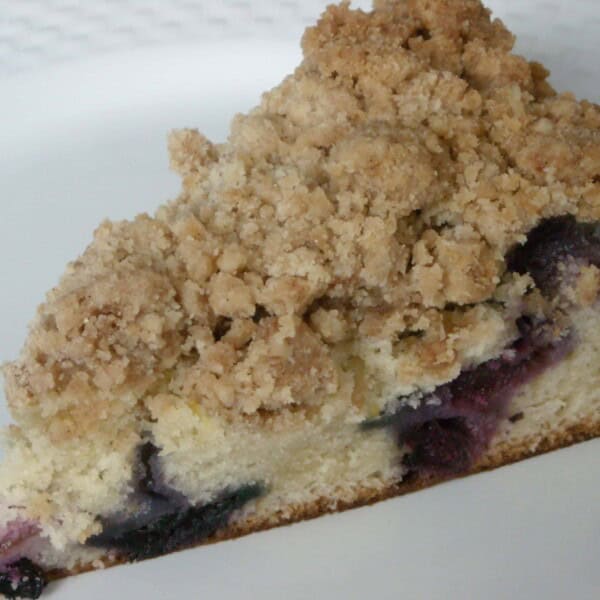 Blueberry Crumb Cake by Nutmeg Nanny