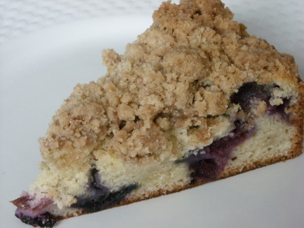 Blueberry Crumb Cake by Nutmeg Nanny
