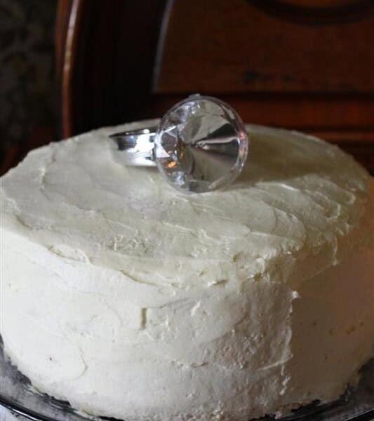 Lemon Layer Cake with Lemon Curd and Mascarpone by Nutmeg Nanny