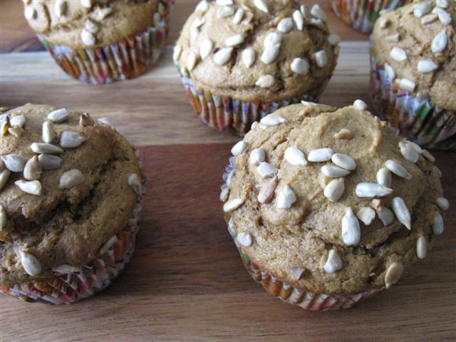 Copycat Tim Hortons Pumpkin Spice Muffins via Nutmeg Nanny Copycat Tim Hortons Pumpkin Spice Muffins via Nutmeg Nanny