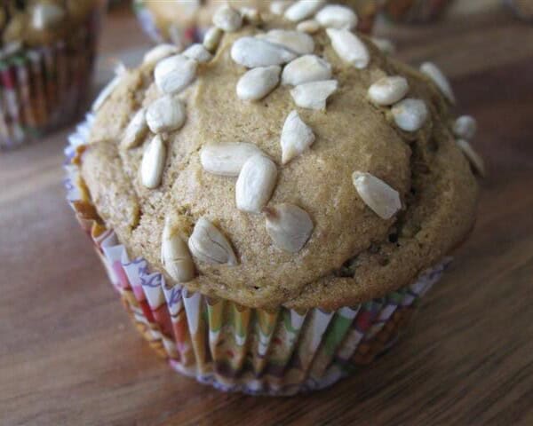 Copycat Tim Hortons Pumpkin Spice Muffins via Nutmeg Nanny