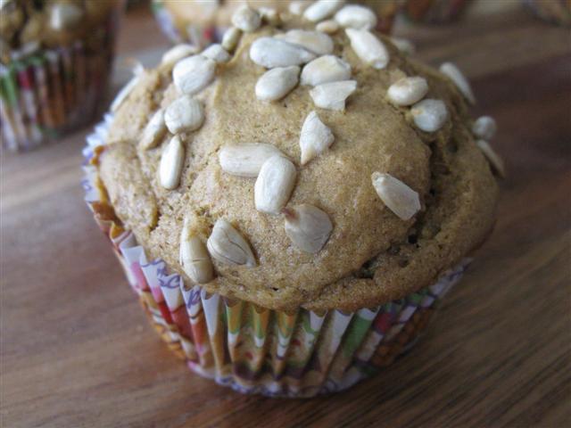 Copycat Tim Hortons Pumpkin Spice Muffins via Nutmeg Nanny Copycat Tim Hortons Pumpkin Spice Muffins via Nutmeg Nanny