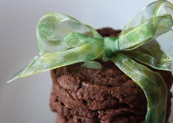 Chocolate Mint Cookies with Dark Chocolate Mint Chips