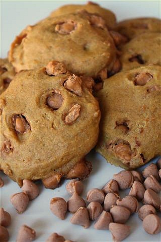 Pumpkin Butterscotch Cookies by Nutmeg Nanny