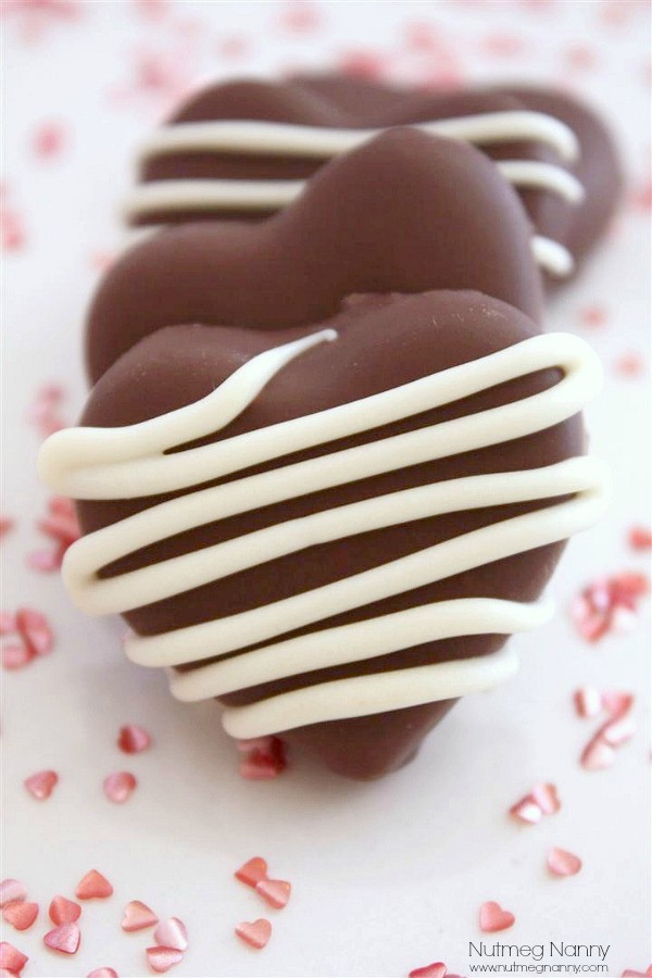 These chocolate covered marzipan hearts are perfect for Valentine's Day. Impress your sweetie with some delicious homemade candy.