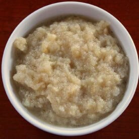 This sweet vanilla pear sauce is the perfect switch up to traditional applesauce. Super simple to make and ready in just 25 minutes start to finish.