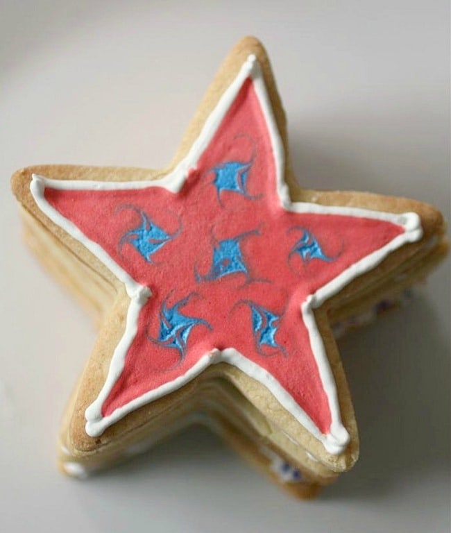 Fourth of July Sugar Cookies by Nutmeg Nanny