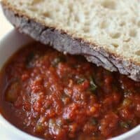 Roasted Garlic Tomato Sauce by Nutmeg Nanny