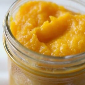 Homemade Pumpkin Puree by Nutmeg Nanny