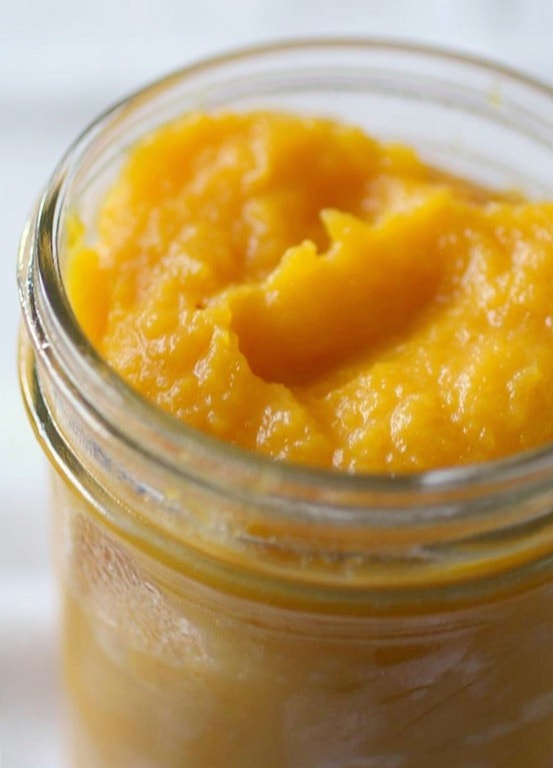 Homemade Pumpkin Puree by Nutmeg Nanny