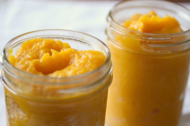 Homemade Pumpkin Puree by Nutmeg Nanny