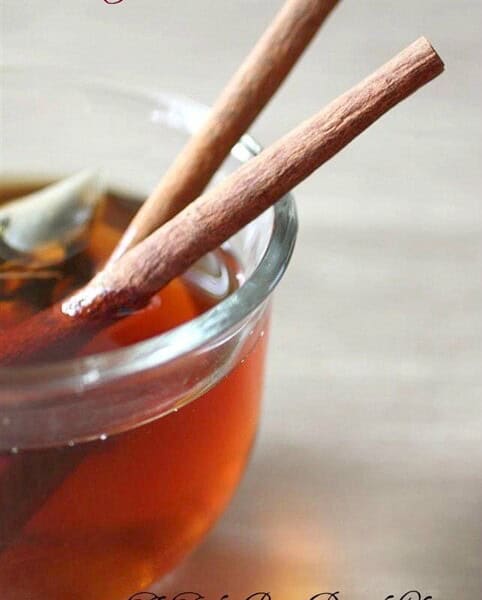 A winter drink that will warm you through and through. This hot cinnamon toddy is a nice spin on the classic cocktail.