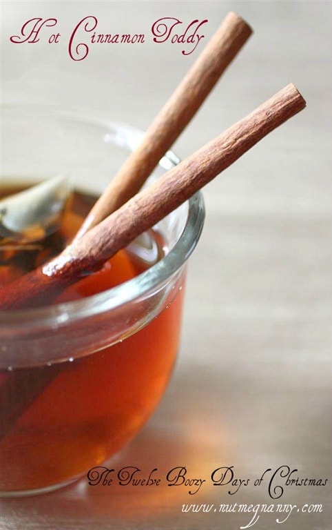 A winter drink that will warm you through and through. This hot cinnamon toddy is a nice spin on the classic cocktail.