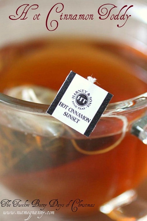 A winter drink that will warm you through and through. This hot cinnamon toddy is a nice spin on the classic cocktail.