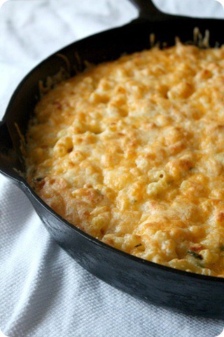 Poblano Macaroni and Cheese