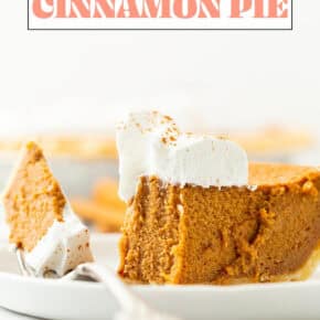 Cinnamon Pie pin for Pinterest.