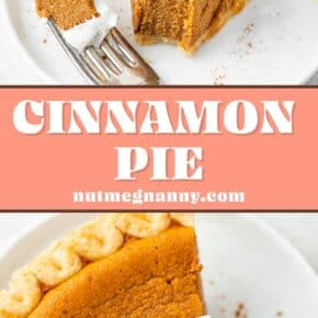 Cinnamon Pie pin for Pinterest.