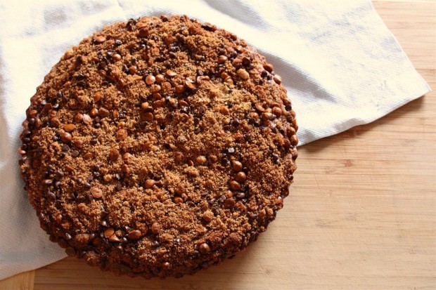 Banana Cinnamon Streusel Coffee Cake by Nutmeg Nanny