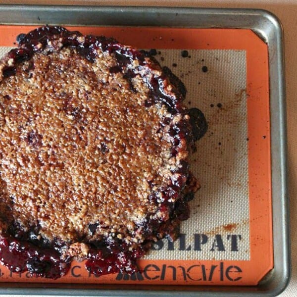 Cherry Pie with Chocolate Crust by NutmegNanny.com