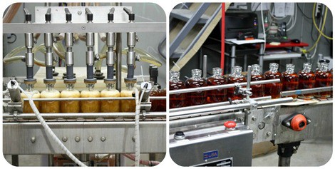 Tuthilltown Spirits Bottling Room Collage