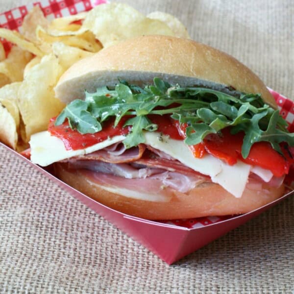 Italian Mini Sub Sandwiches with Homemade Sub Sauce by Nutmeg Nanny