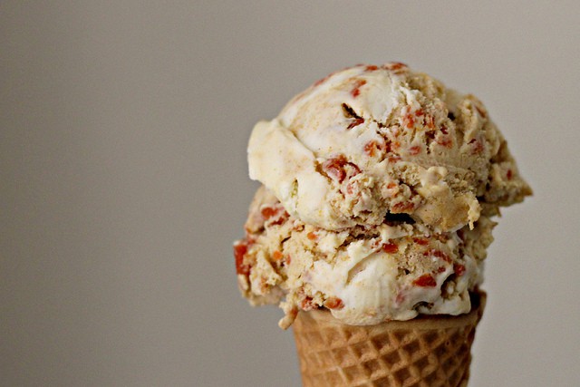 Carrot Cake Ice Cream via Nutmeg Nanny This carrot cake ice cream gives you all the taste of cake packed in a delicious sweet frozen treat. Get into the kitchen and make this right away!