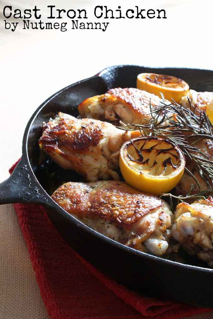 Cast Iron Chicken from Nutmeg Nanny