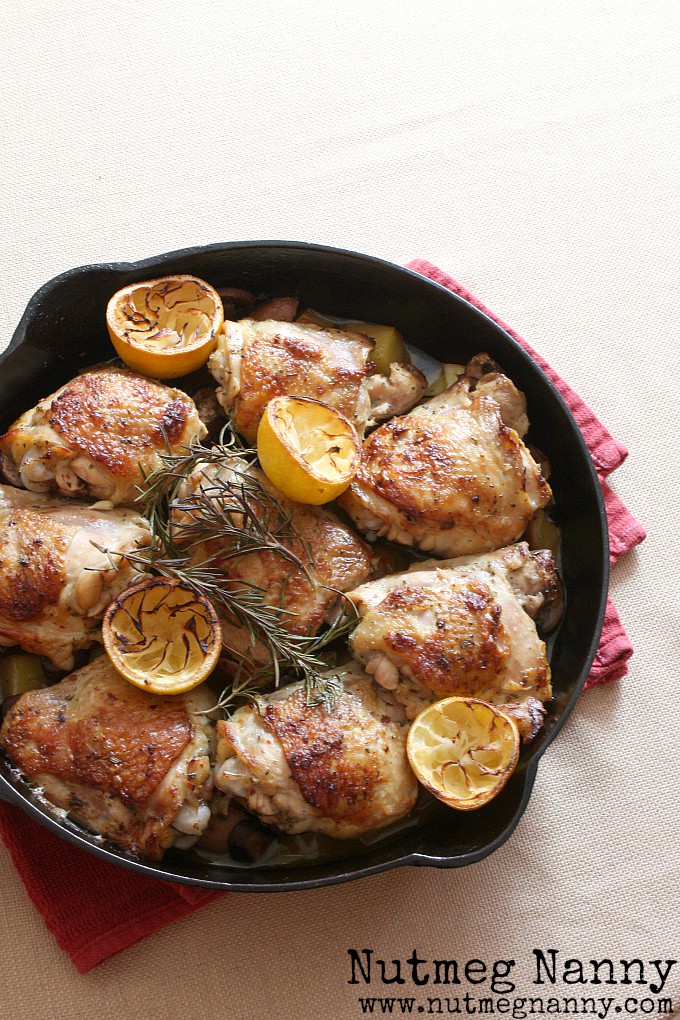 Cast Iron Chicken from Nutmeg Nanny