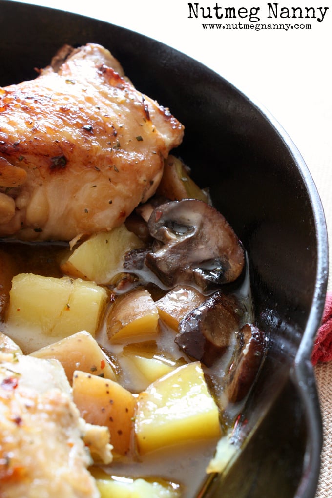 Cast Iron Chicken from Nutmeg Nanny
