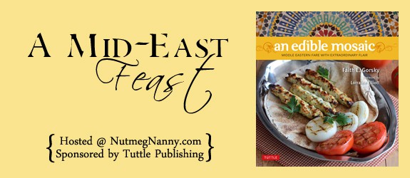 A Mid-East Feast virtual dinner party hosted by Nutmeg Nanny
