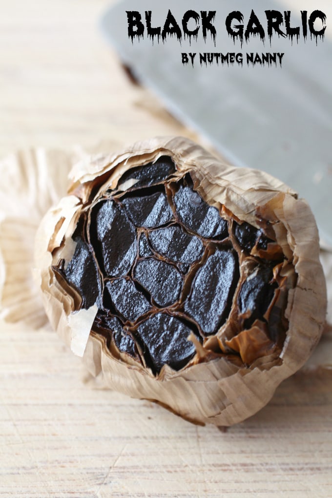 Black Garlic Mayonnaise by Nutmeg Nanny