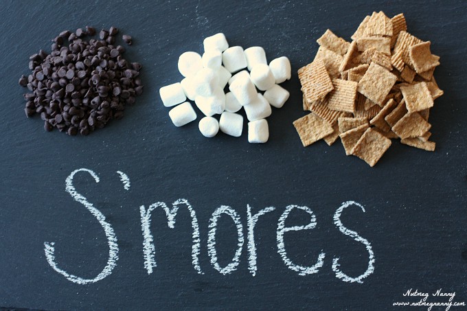 S'mores Popcorn by Nutmeg Nanny