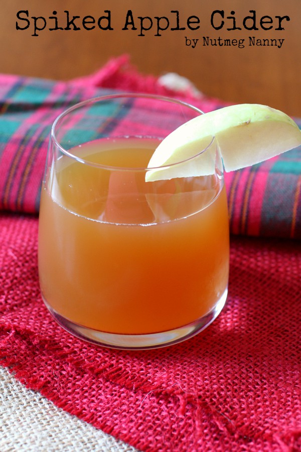 This ginger spiked apple cider is the perfect addition to your fall cocktail menu. It's the perfect use for fresh pressed apple cider and that hint of ginger liqueur and splash of dark rum round out this cocktail perfectly.