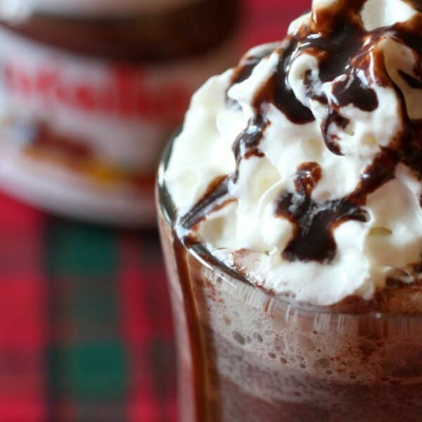 Spiked Nutella Hot Chocolate by Nutmeg Nanny