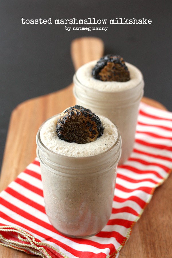 Toasted Marshmallow Milkshake by Nutmeg Nanny Toasted Marshmallow Milkshake by Nutmeg Nanny