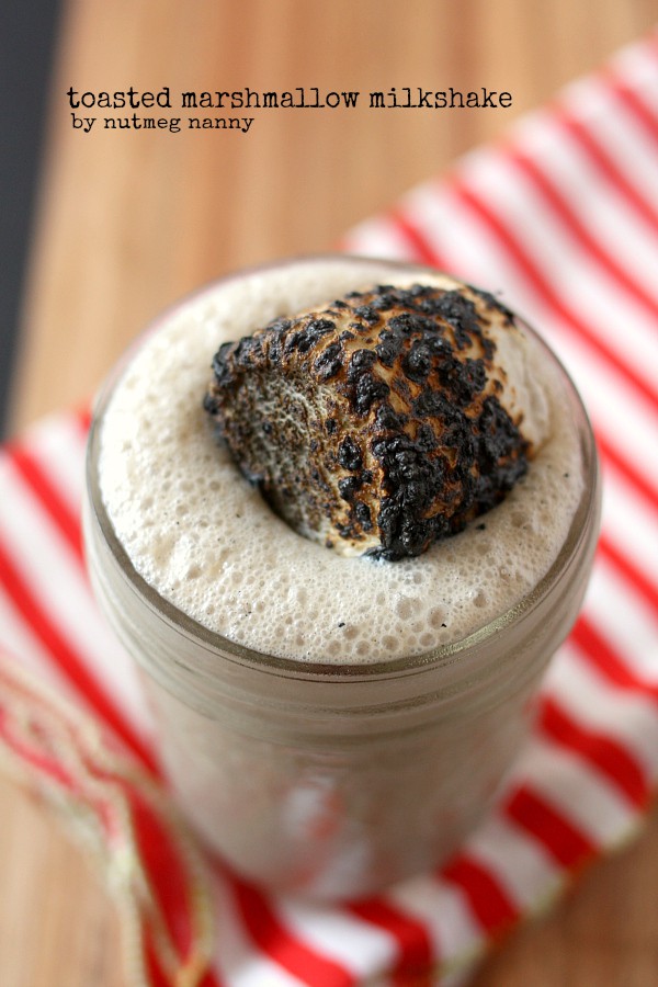 Toasted Marshmallow Milkshake by Nutmeg Nanny Toasted Marshmallow Milkshake by Nutmeg Nanny