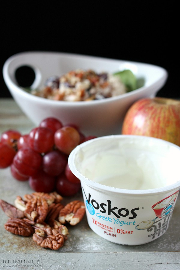Greek Yogurt Chicken Salad by Nutmeg Nanny Greek Yogurt Chicken Salad by Nutmeg Nanny