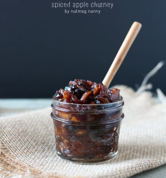 Spiced Apple Chutney by Nutmeg Nanny