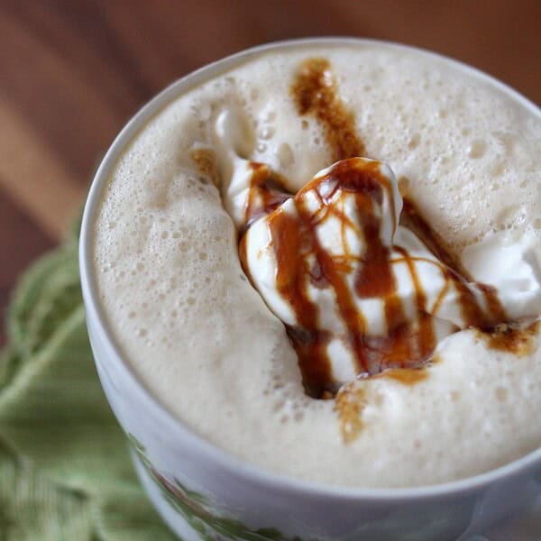 Gingerbread White Hot Chocolate by Nutmeg Nanny