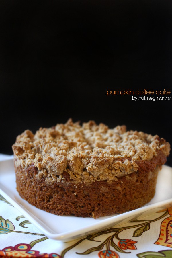 Pumpkin Coffee Cake by Nutmeg Nanny