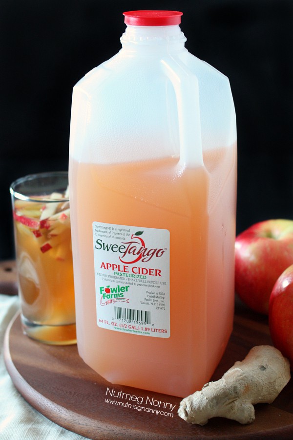 Sweet Cider Ginger Cocktail by Nutmeg Nanny