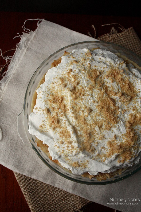 Amish Peanut Butter Pie by Nutmeg Nanny