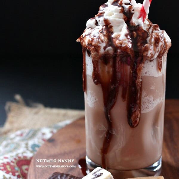 Chocolate Chai Frappe by Nutmeg Nanny