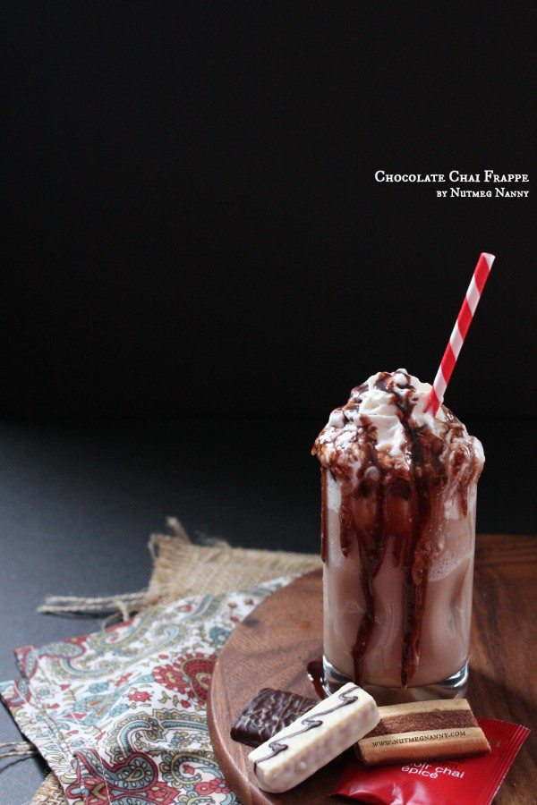 Chocolate Chai Frappe by Nutmeg Nanny