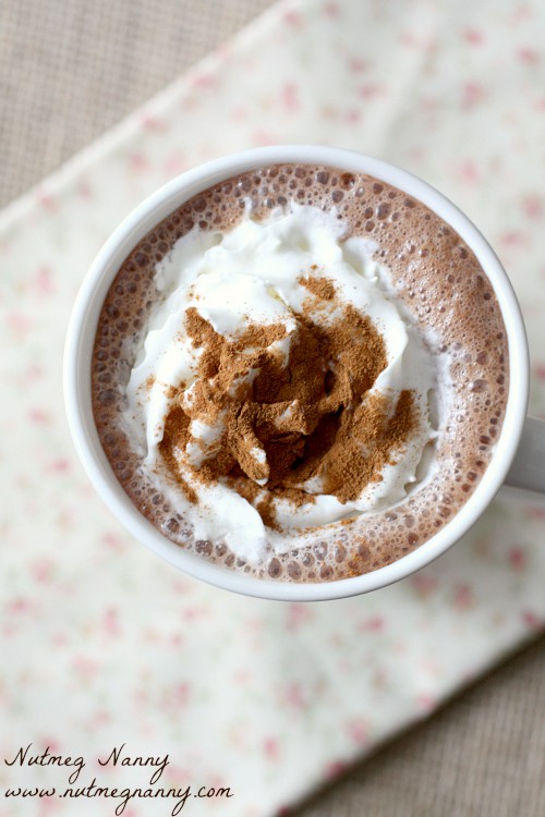 Vitamix Hot Chocolate by Nutmeg Nanny