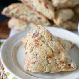Ham and Cheese Scones by Nutmeg Nanny
