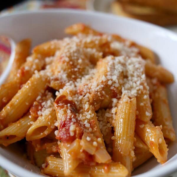 Spicy Penne Alla Vodka by Nutmeg Nanny