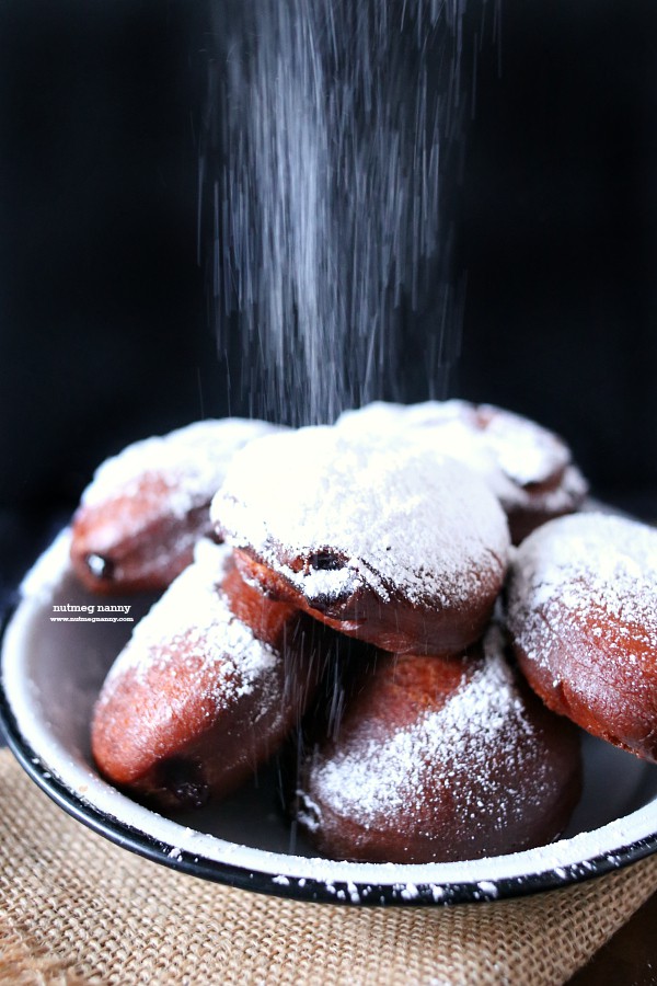 Peanut Butter and Jelly Doughnuts by Nutmeg Nanny